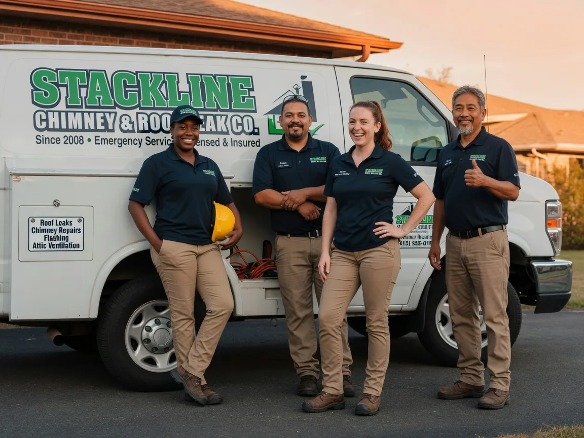 Chimney flashing repair company in Rocky Top, TN